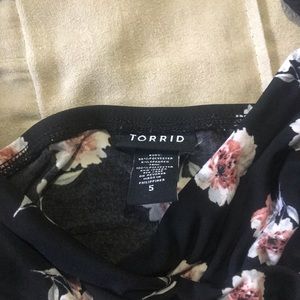 Torrid flower blouse